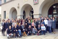 Gruppenbild Geschichtscamp 2015 in Plauen